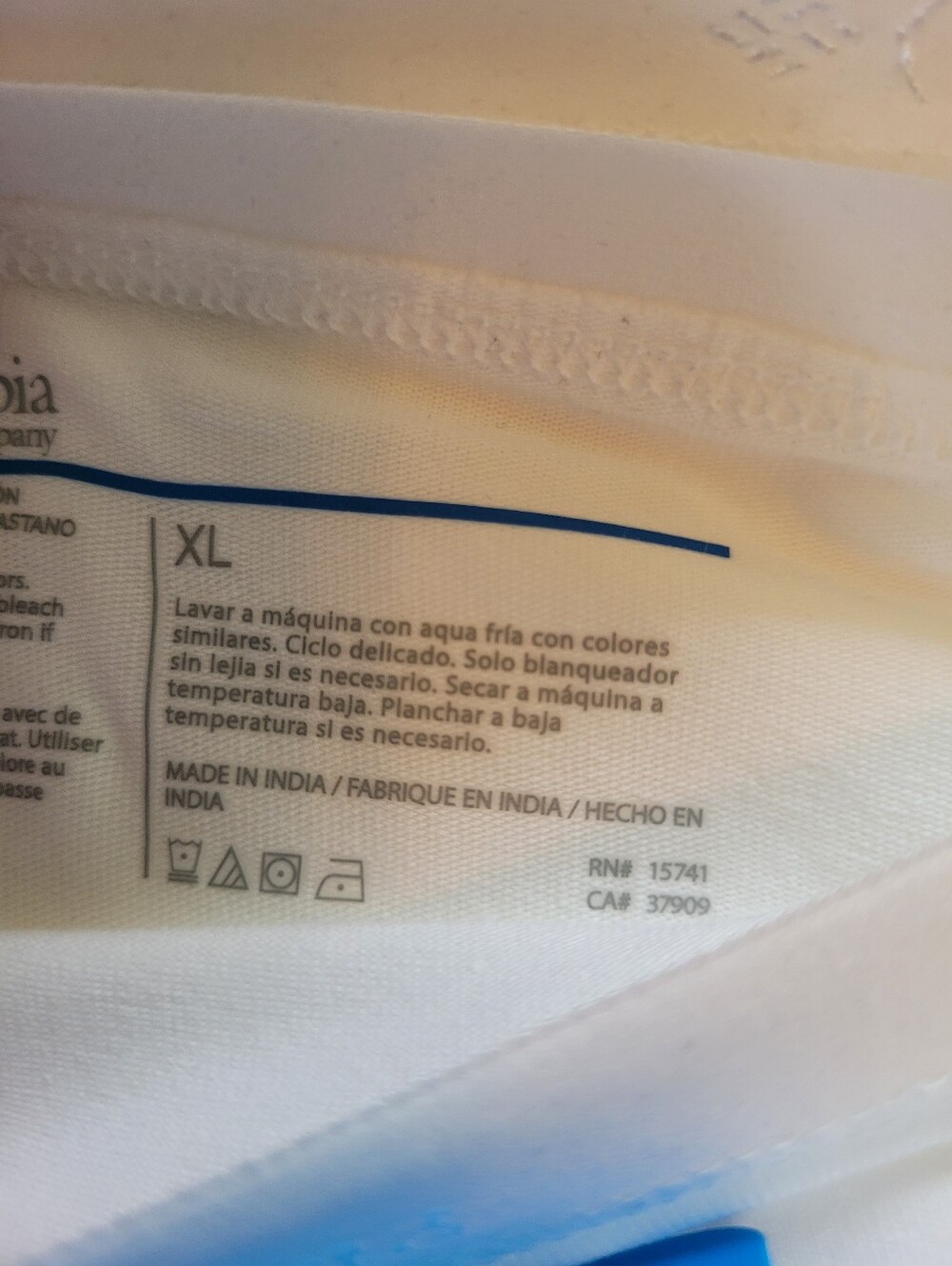 5-Pk Columbia Womens Size XL Cotton Briefs Panties Underwear White - Picture 8 of 8
